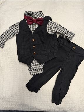 Carter's 6-9 Months 4pc Boys Suit - Formal Attire For Baby Boys